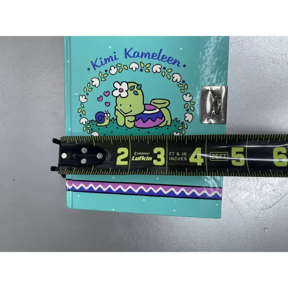 Vintage 1991 Sanrio Kimi Kameleen Turtle Diary Multi Color Paper RARE HTF